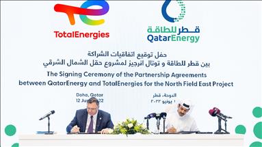 QatarEnergy selects TotalEnergies as first partner in North Field East expansion project