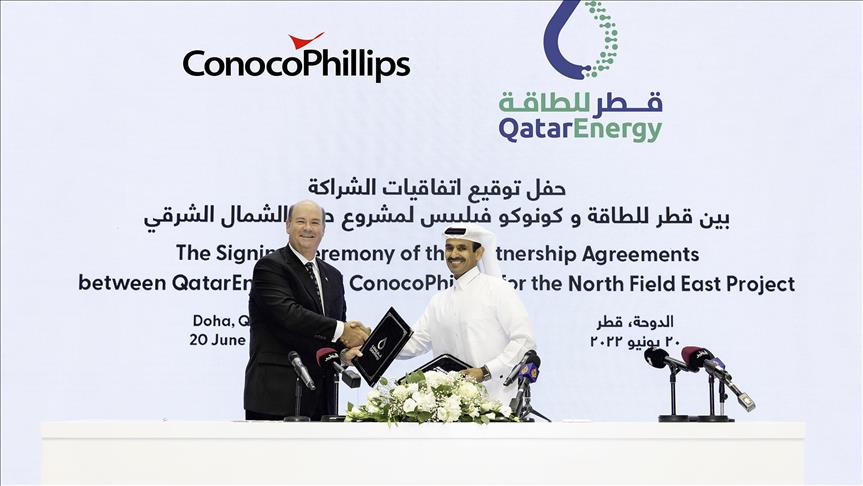 ConocoPhillips joins as 3rd partner in Qatar's North Field East LNG expansion