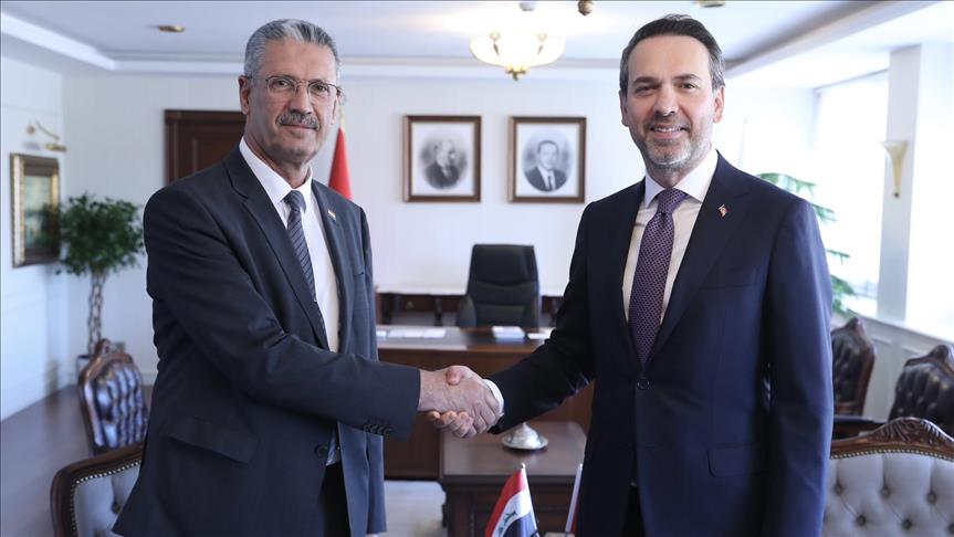Turkish, Iraqi energy ministers to cooperate for reopening of Iraq-Türkiye pipeline