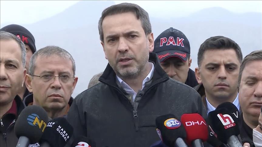 Rescue operations underway for trapped miners in eastern Türkiye: Energy Minister