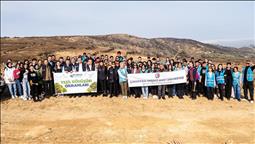 Uludağ Elektrik, "Yeşil Dönüşüm Ormanları" projesi kapsamında Çanakkale'de 1000 fidan dikti