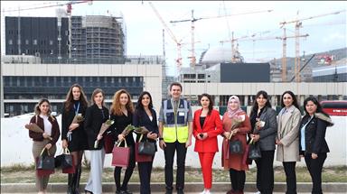 Akkuyu NGS'nin Kadın çalışanları 8 Mart Dünya Kadınlar Günü'nde gazetecilerle buluştu