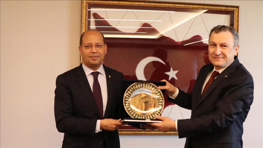 Head of Turkish energy firm, Egyptian envoy discuss energy cooperation