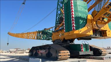 Hareket Proje Taşımacılığı, Katar'a 47 vinç teslim etti