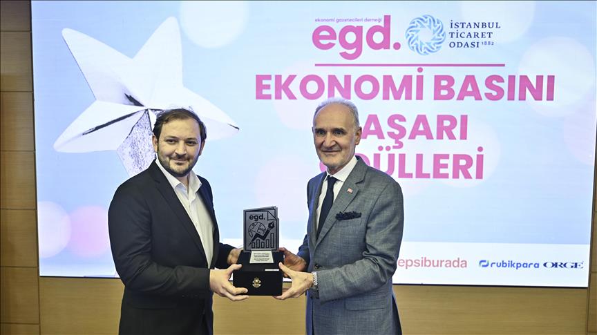 AA enerji muhabiri Temizer, "İsrail, Gazze'nin enerji kaynaklarını da işgal ediyor" haberiyle ödül aldı