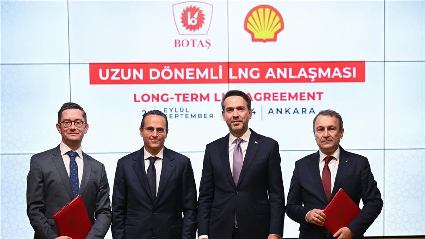 BOTAŞ ve Shell arasında 10 yıllık LNG anlaşması imzalandı