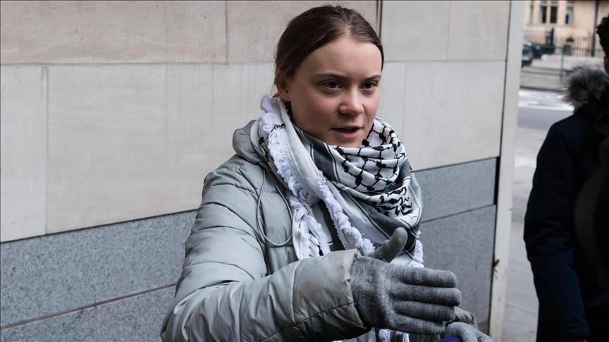 Police detain climate activist Greta Thunberg at Brussels climate protest