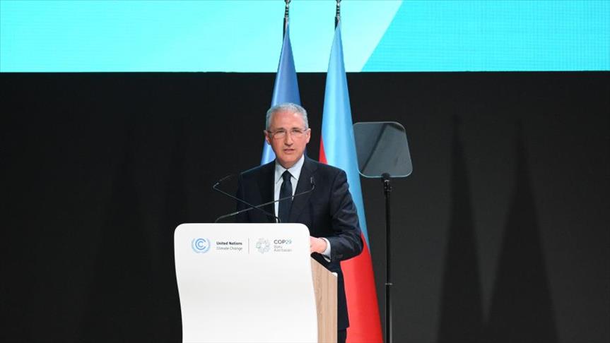 COP29 president says UN program shows current policies would lead to global warming of 3C