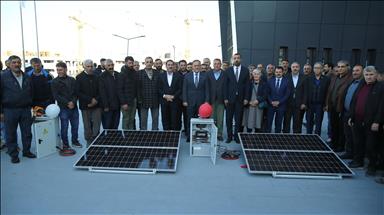 Bingöl'de 140 besiciye hibe destekle güneş enerjisi paneli dağıtıldı