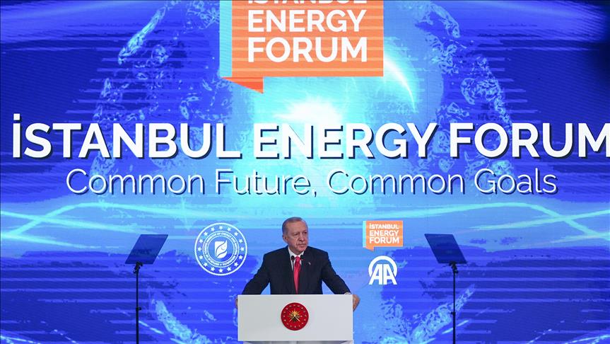 Cumhurbaşkanı Erdoğan, İstanbul Energy Forum'da konuştu: (1)