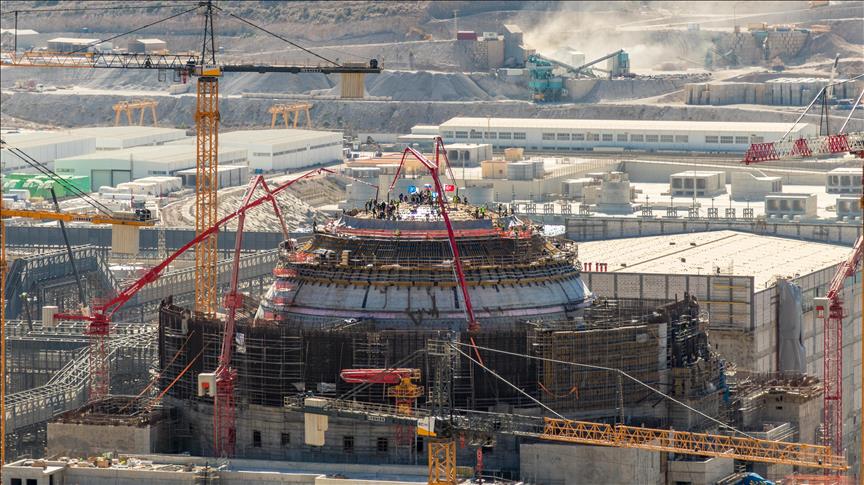 Akkuyu NGS şantiyesinde fırtına sebebiyle bazı çalışmalara kısıtlamalar getirildi