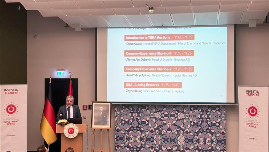 Türkiye'nin Berlin Büyükelçisi Şen: “Türkiye Alman şirketlere enerjide sürdürebilir çözümlerde ortaklık sunuyor”