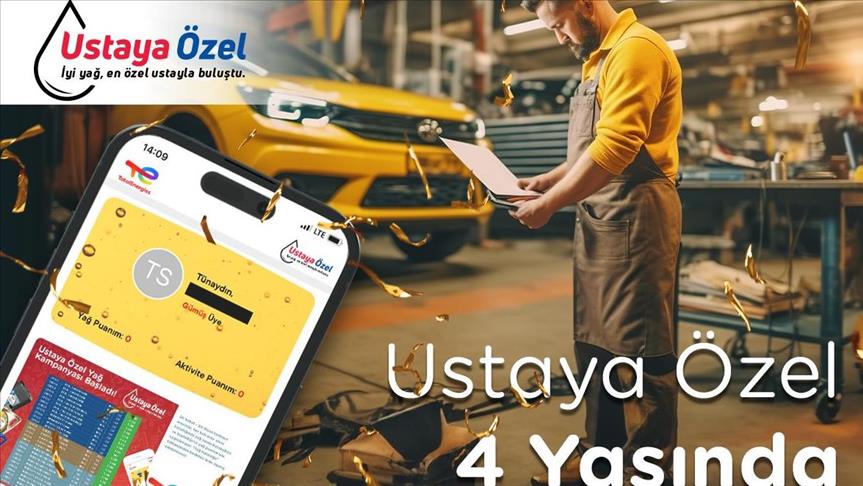 TotalEnergies uygulaması "Ustaya Özel" 4. yılını kutladı