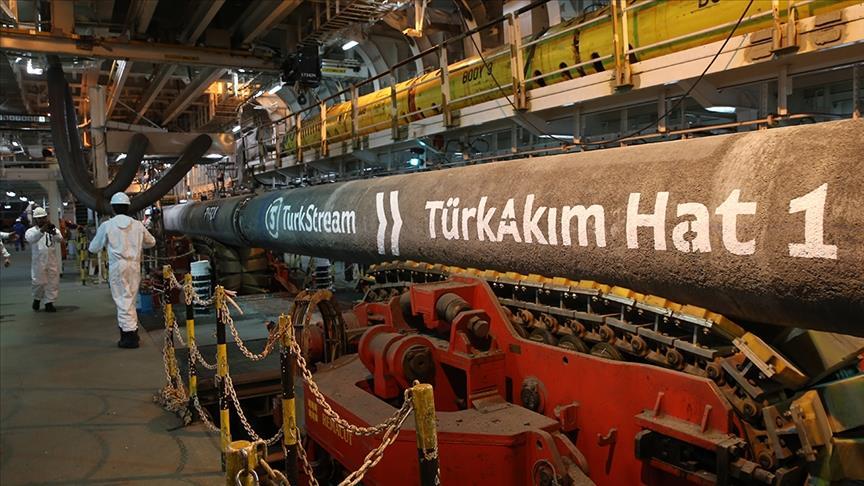 TürkAkım üzerinden 5 yılda 104,1 milyar metreküp gaz taşındı