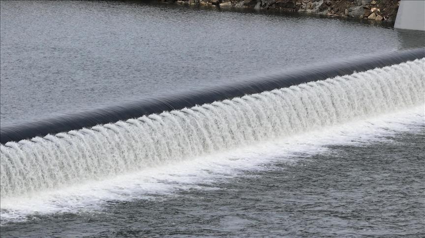 Meriç Nehri'ndeki hidroelektrik santralinde ayda 600 bin kilovatsaat elektrik üretiliyor
