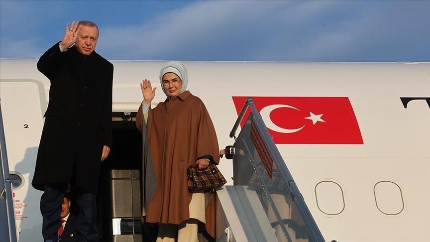 Turkish President Erdogan heads to Indonesia on 2nd stop of Asia tour