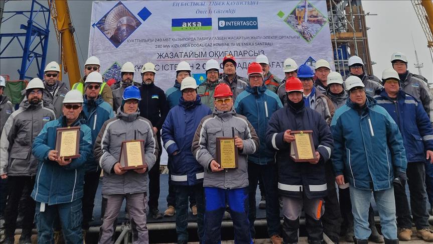 Aksa Enerji, Kazakistan'da 2 milyon kişi-saat kazasız çalışma süresine ulaştı
