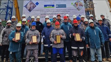 Aksa Enerji, Kazakistan'da 2 milyon kişi-saat kazasız çalışma süresine ulaştı