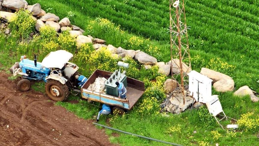 Dicle Elektrik, dron ve yapay zeka destekli kaçak elektrik operasyonu gerçekleştirdi