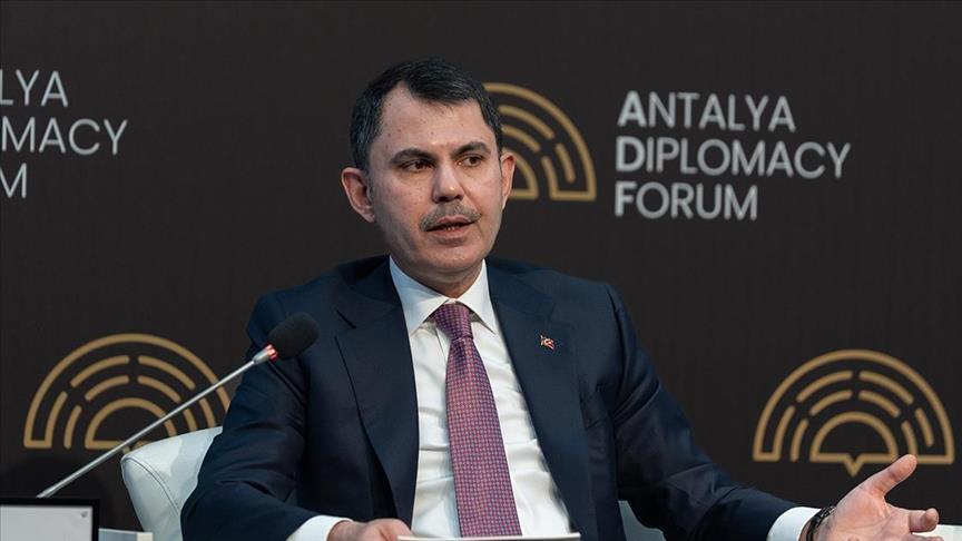 Bakan Kurum, "Yeni Dönemde İklim Diplomasisi ve Liderlik Paneli"nde konuştu: