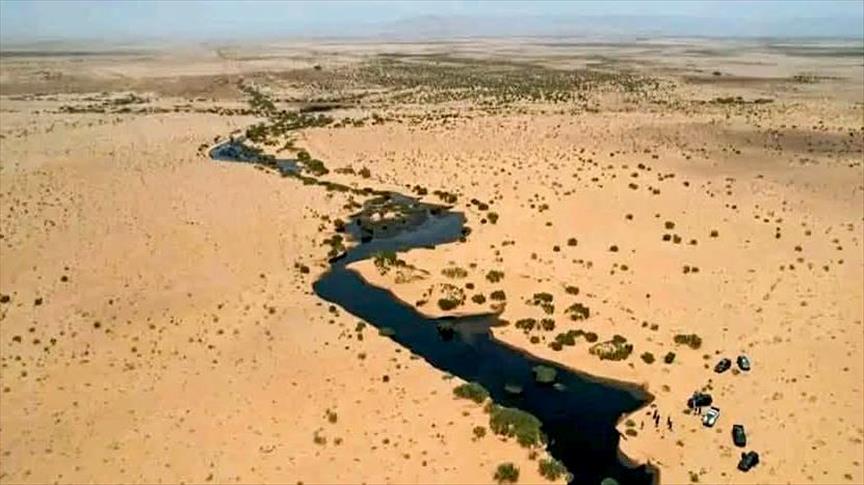 Leak halts production at major Libyan oil field