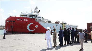 Türkiye's Oruc Reis vessel begins return journey after first intercontinental mission off Somalia