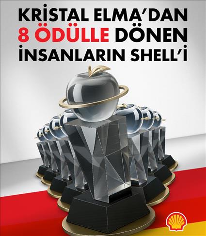 "İnsanların Shell'i" reklam filmleri Kristal Elma'dan 8 ödül aldı