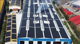 CW Enerji, Tekirdağ'da faaliyet gösteren firmanın çatısına güneş paneli kurulumu gerçekleştirdi