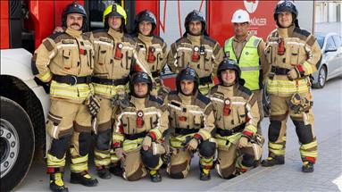 Akkuyu NGS İtfaiye Birimi Mersin'de yangın söndürme çalışmalarına destek verdi