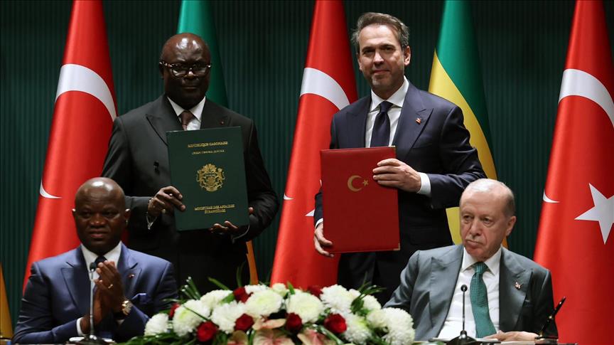Türkiye ile Gabon arasında enerji ve madencilikte işbirliği anlaşmaları imzalandı