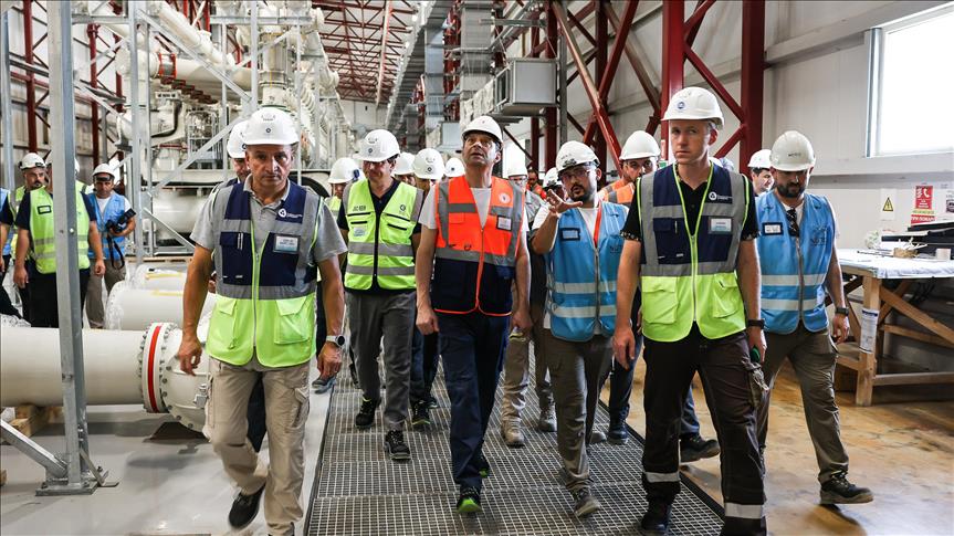 Enerji ve Tabii Kaynaklar Bakan Yardımcısı Demircan, Akkuyu NGS sahasını ziyaret etti