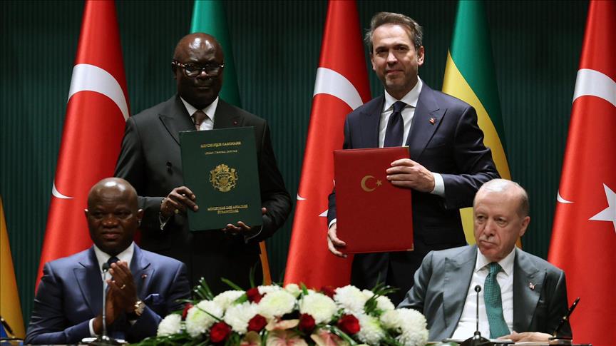 Türkiye, Gabon sign energy and mining deals
