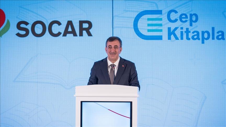 Cumhurbaşkanı Yardımcısı Yılmaz, "Cep Kitapları" projesinin tanıtımında konuştu
