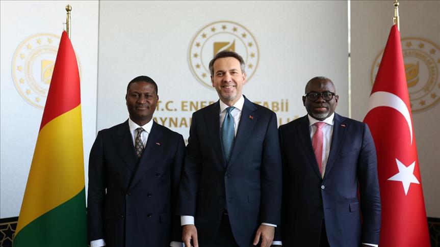 Bakan Bayraktar, Gineli bakanlarla görüştü