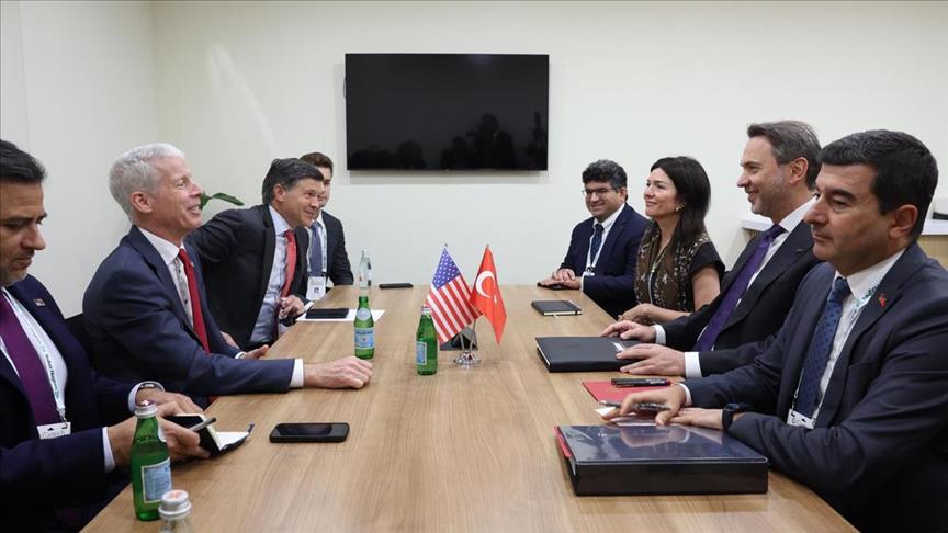 Bakan Bayraktar, ABD Enerji Bakanı Wright ile bir araya geldi