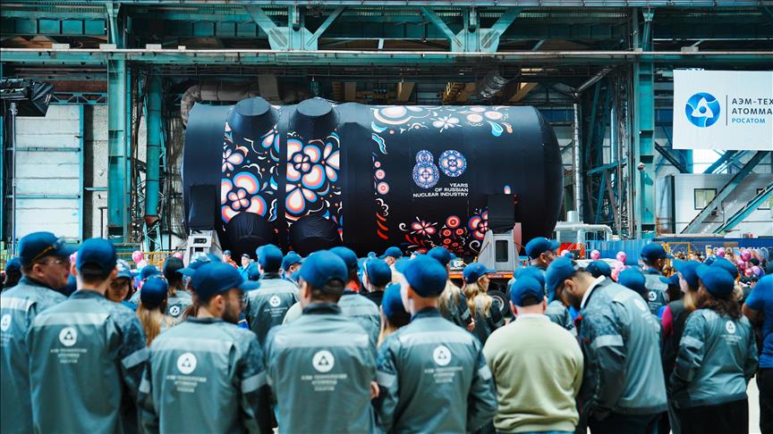 Russia ships reactor vessel for fourth unit of Türkiye's Akkuyu nuclear plant