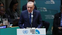 Cumhurbaşkanı Erdoğan BM İklim Zirvesi'nde konuştu