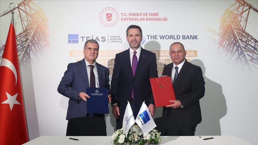 Türkiye's TEIAS and World Bank sign $750M loan deal for power grid upgrade
