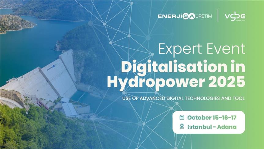 Enerjisa Üretim ve vgbe energy'den Hidroelektrikte Dijitalleşme Zirvesi