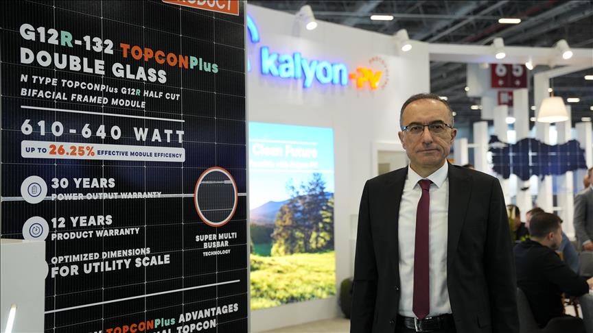 Kalyon PV, TOPCONPlus teknolojili güneş panelini EIF 2025'te tanıttı