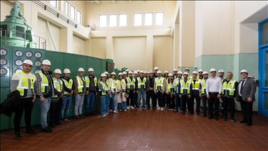 TESAB, Küresel Hidroelektrik Günü'nde Sarıyar HES'i ziyaret etti