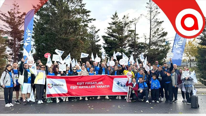 Akfen Gönüllüleri, 47. İstanbul Maratonu'nda TİKAV'ın Geleceğin Liderleri Projesi için koşacak