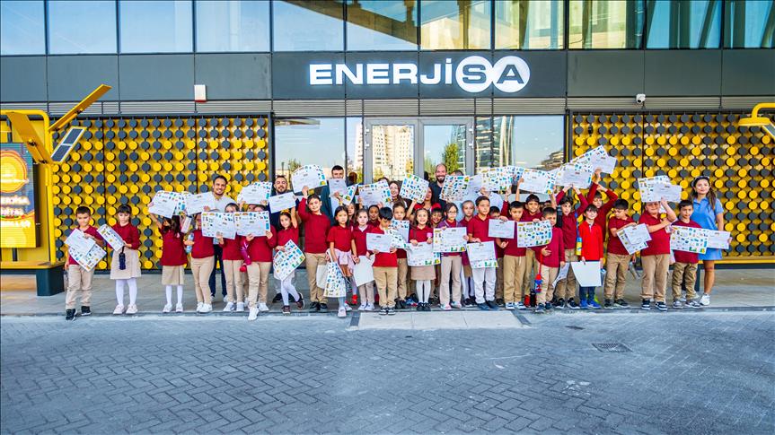 Enerjisa Enerji, ilkokul öğrencilerini Enerji Tüneli'nde ağırladı
