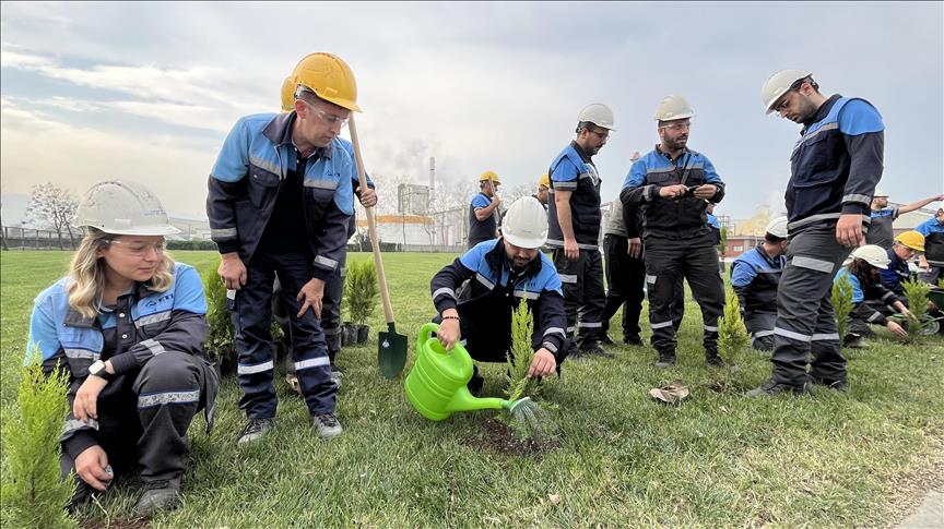 Eti Bakır, Milli Ağaçlandırma Günü'nde 41 bin fidanı toprakla buluşturdu