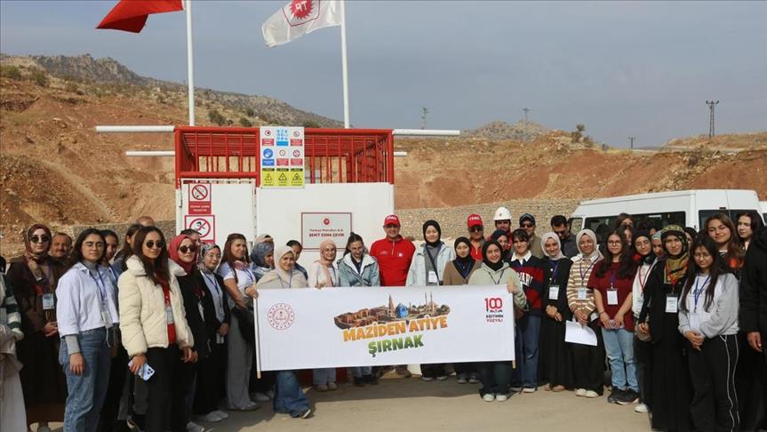 Enerji ve Tabii Kaynaklar Bakanlığı Gabar'da öğrencileri ağırladı
