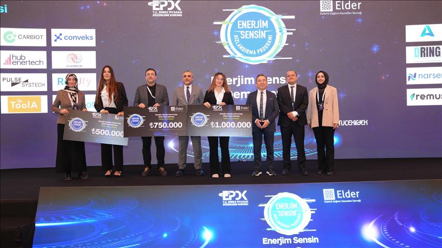 Elder, "Enerjim Sensin" programıyla 2,25 milyon liralık ödülü girişimcilere dağıttı
