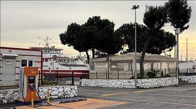 Eskihisar Feribot İskelesi'nde elektrikli araçlar için şarj hizmeti başladı