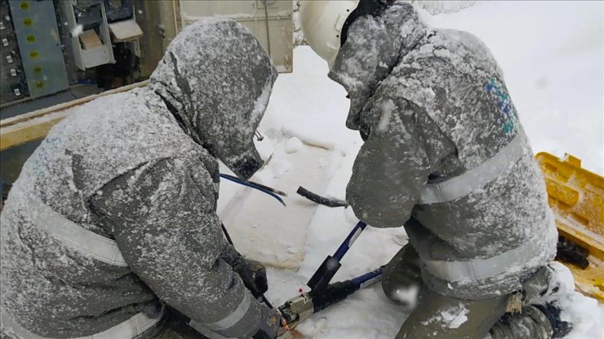 Dicle Elektrik'ten 6 ilde kar mesaisi