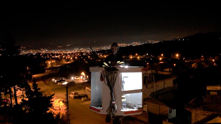 Toroslar EDAŞ'tan Hatay'da soğuk hava kaynaklı talep artışına karşı altyapı seferberliği