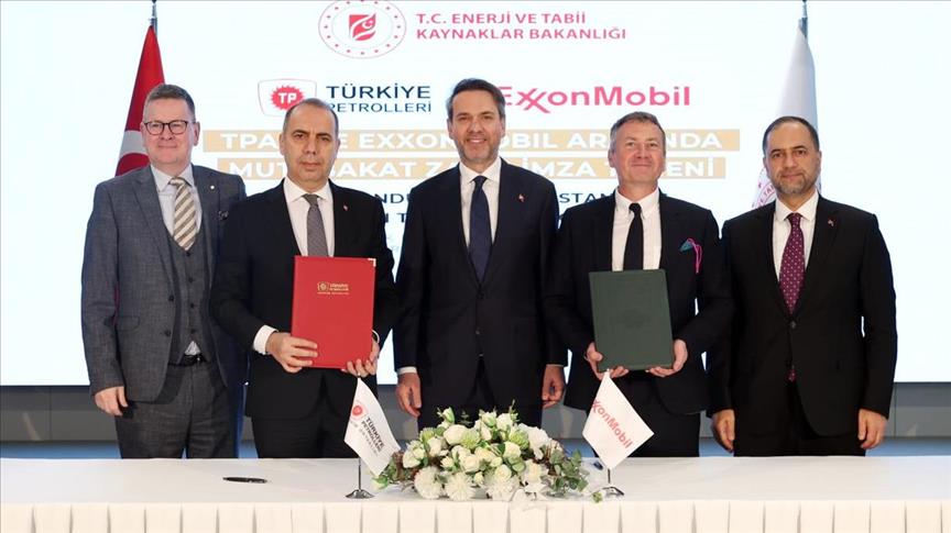 TPAO ve ExxonMobil arasında enerji alanında mutabakat zaptı imzalandı